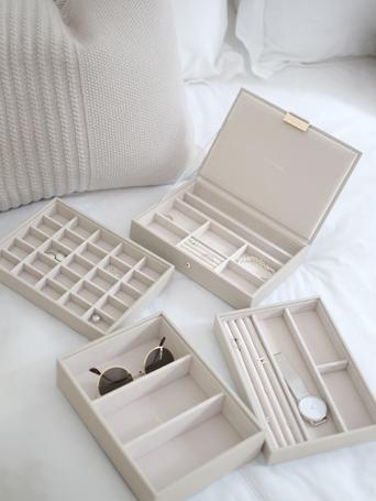 Oatmeal Classic Jewellery Box Set of 4