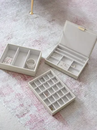 Oatmeal Classic Jewellery Box Set of 3