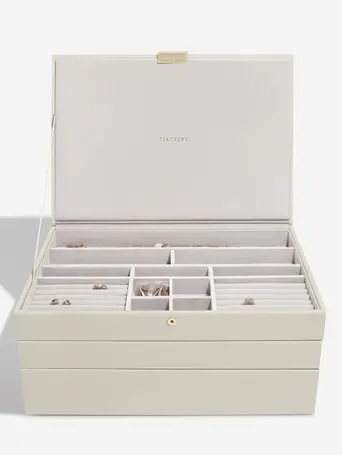 STACKERS XL SET 3 PCS OATMEAL