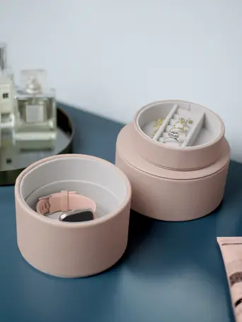 Blush Bedside Jewellery Box Pod