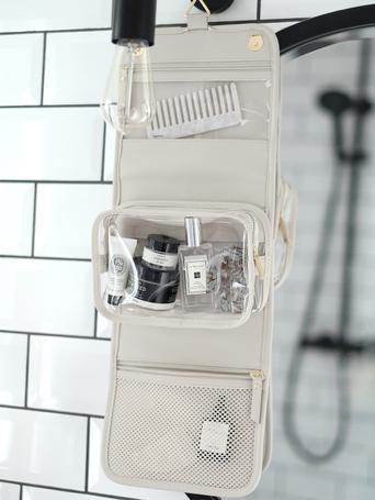 Oatmeal Small Hanging Washbag