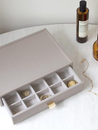 Taupe Classic Trinket Drawer Layer