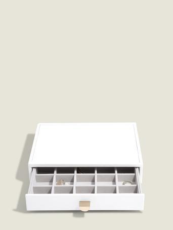 Pebble White Classic Trinket Drawer Layer