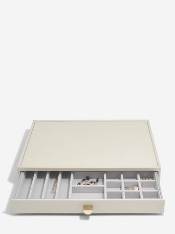 Oatmeal Supersize All In One Jewellery Drawer Layer