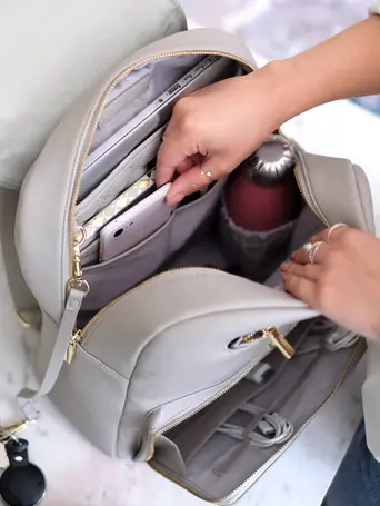 Taupe Backpack