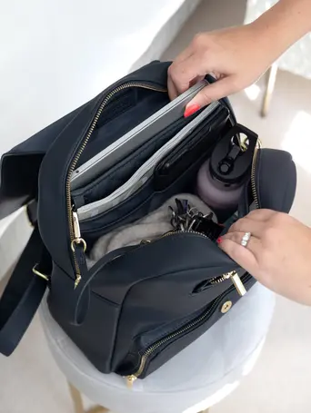 Navy Blue Backpack