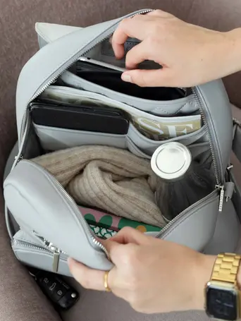 Pebble Grey Backpack
