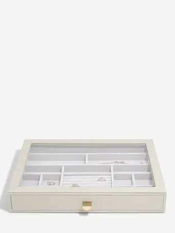 Oatmeal Supersize Jewellery Box Display Drawer