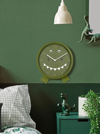 LITTLE STACKERS TERRY T-REX WALL CLOCK
