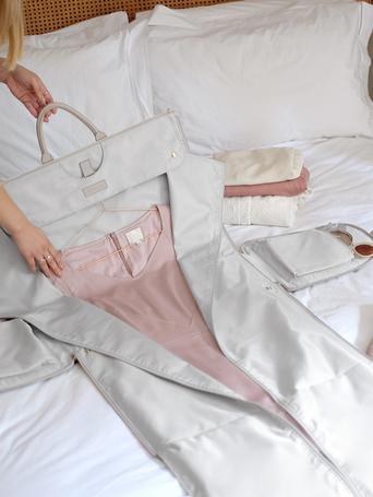 Torba weekendowa damska Stackers taupe