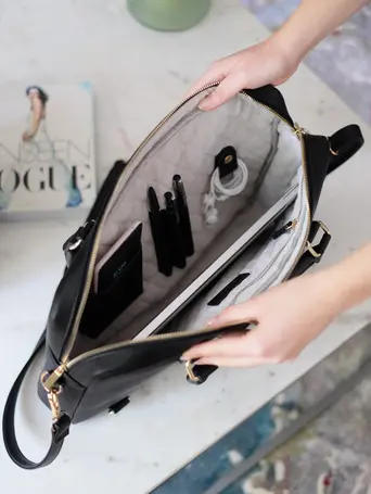 Torba na laptopa Stackers czarna