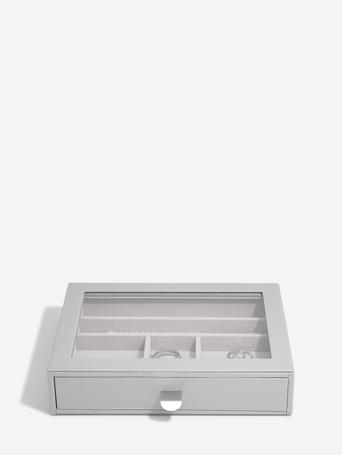 Pebble Grey Classic Jewellery Box Display Drawer