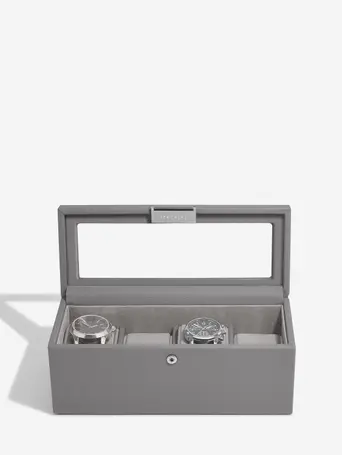 Slate Grey 4 Piece Watch Box