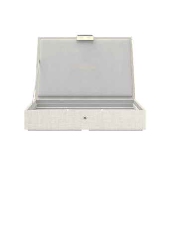 Oatmeal & Linen Classic Jewellery Box Lid