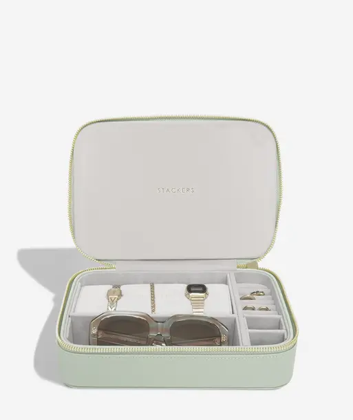 Sage Green Jewellery & Accessories Box