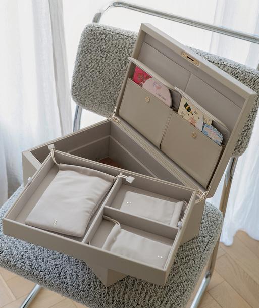 Oatmeal Keepsake Memory Box