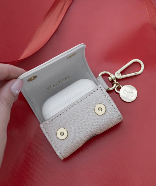Taupe Airpod Case Holder