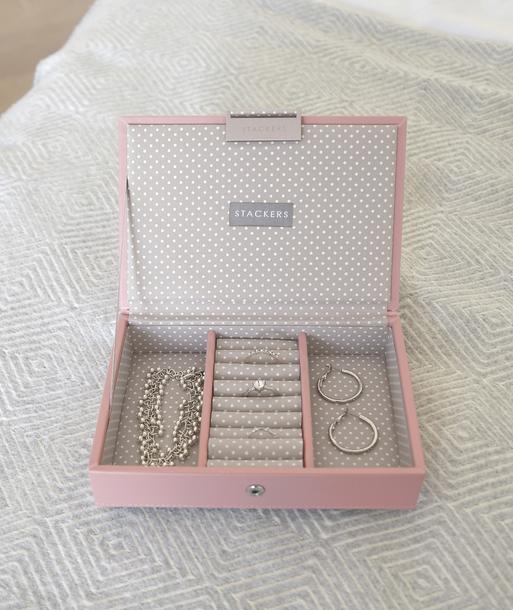 Soft Pink Mini Jewellery Box Lid