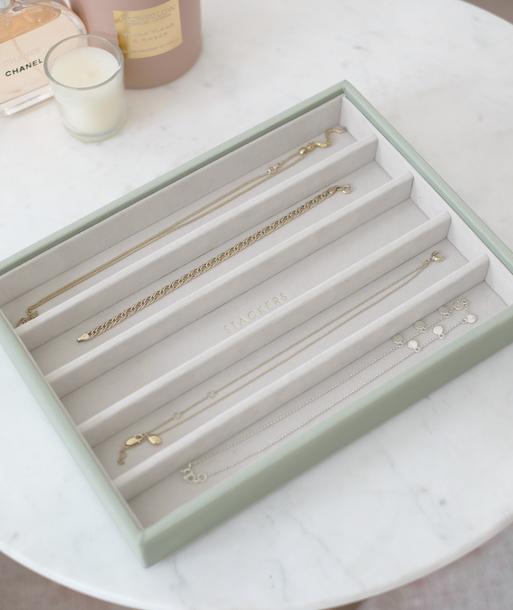 Sage Green Classic Necklace Layer