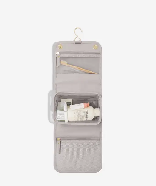 Taupe Small Hanging Washbag