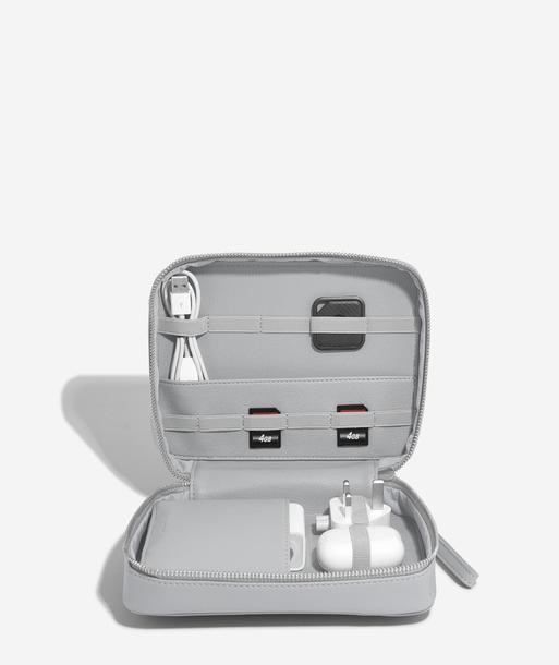 Pebble Grey Cable Tidy Bag