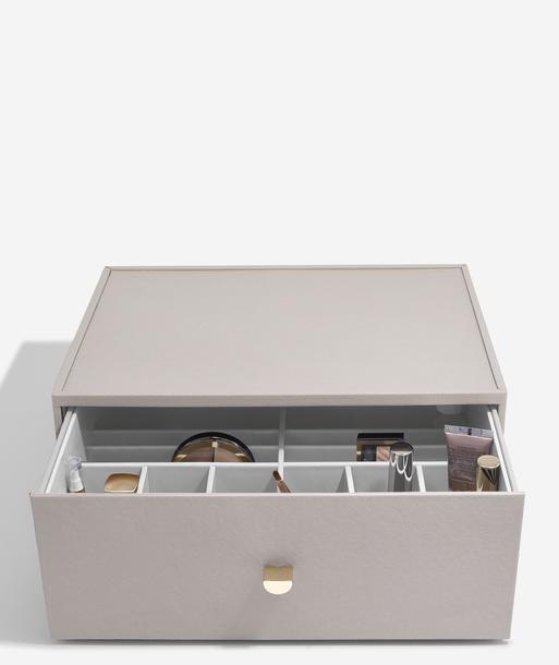 Taupe Supersize Makeup Deep Drawer