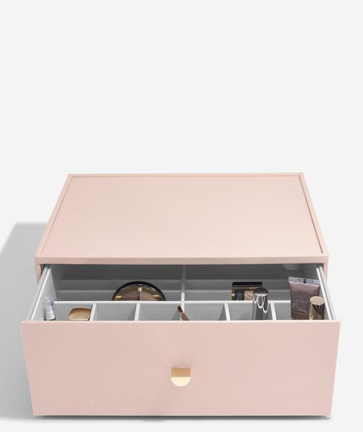 Blush Pink Supersize Makeup Deep Drawer