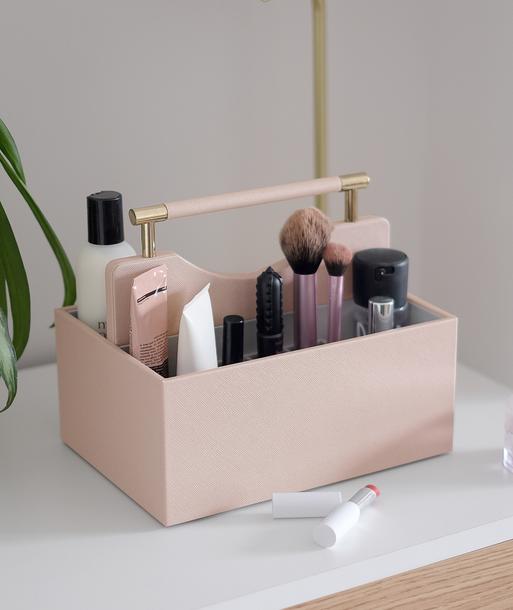 Blush Pink Classic Cosmetic Organiser