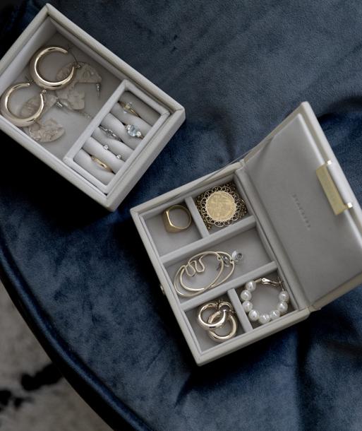 Oatmeal Micro Jewellery Box