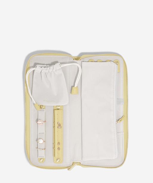 Butter Yellow Jewellery Roll