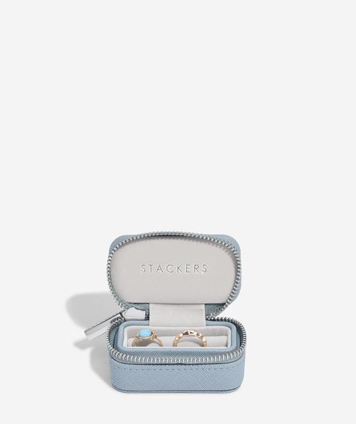 Dusky Blue Ring Box
