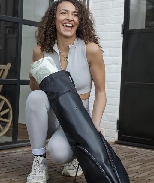 Black Yoga Bag
