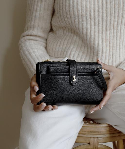 Black Large Purse