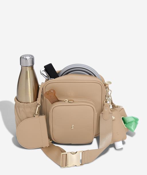 Camel Dog Walking Bag 