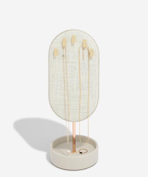 Oatmeal & Linen Necklace Display Stand