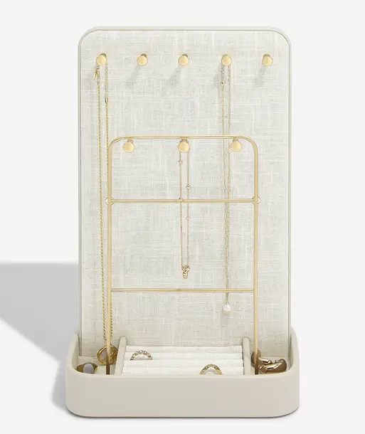 Oatmeal & Linen All-In-One Jewellery Stand