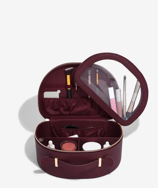 Burgundy Vanity Case