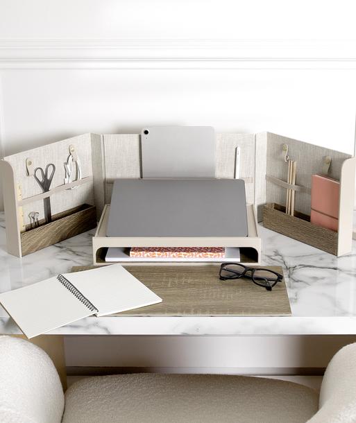 Oatmeal & Linen Office In A Box