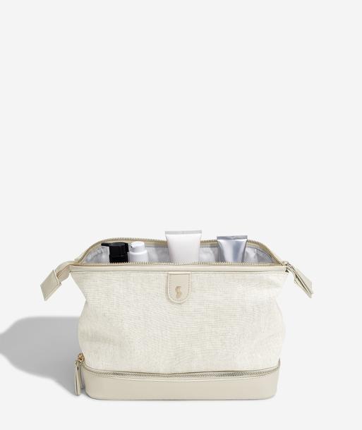 Oatmeal & Linen Washbag