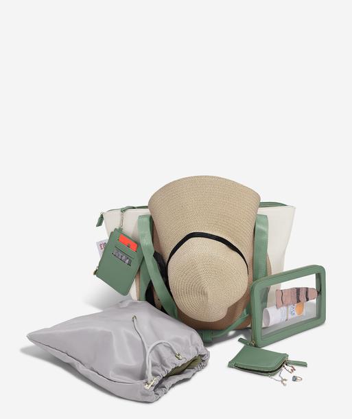 Seafoam Travel Tote Bag