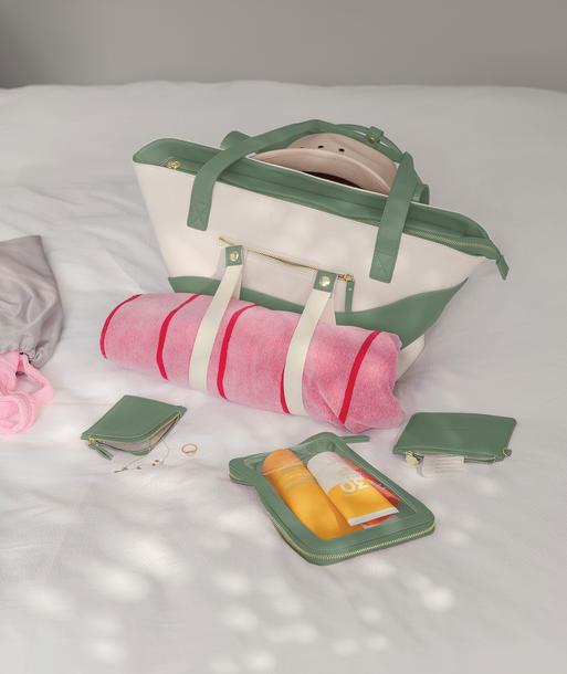 Seafoam Travel Tote Bag