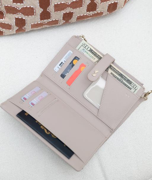 Taupe Large Purse