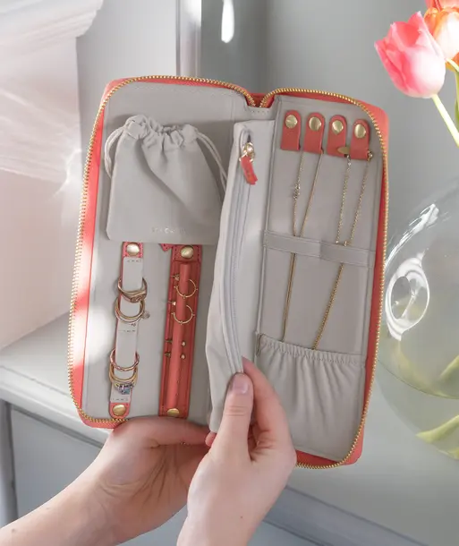 Grapefruit Jewellery Roll