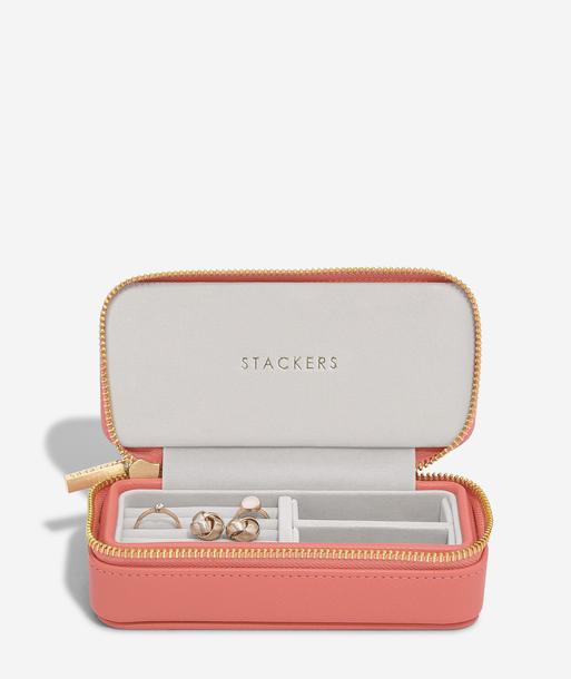 Grapefruit Medium Zipped Jewellery Box