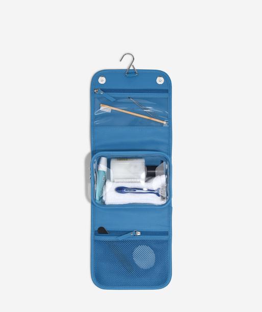 Azure Blue Small Hanging Washbag