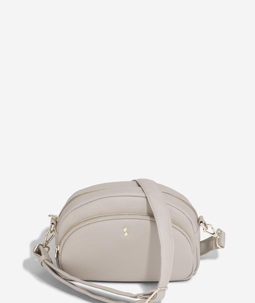 Taupe Crossbody Bag