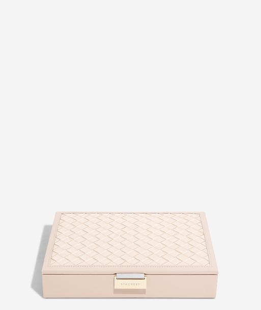 Blush Pink Classic Woven Lid