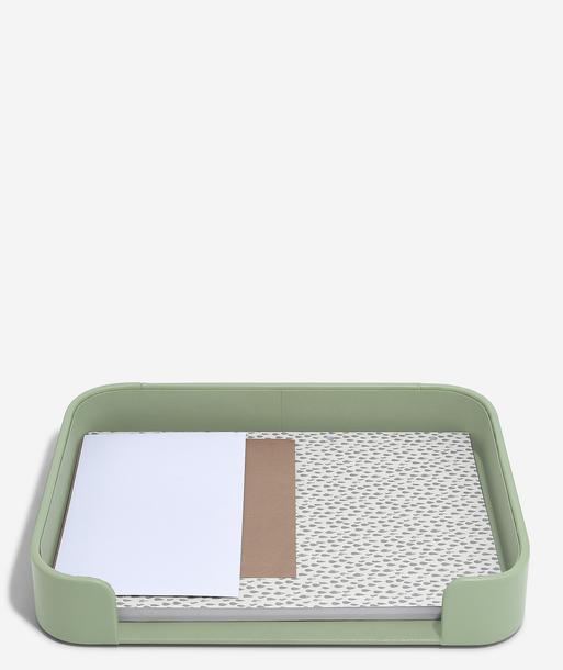 Pistachio Green Letter Tray