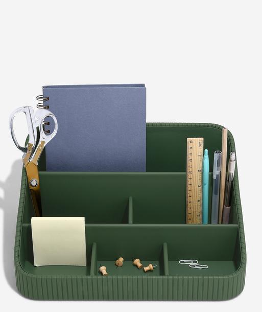 Emerald Green Desk Organiser
