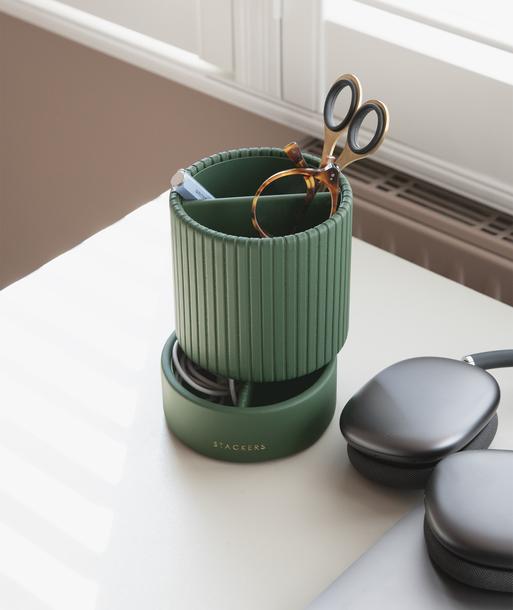 Emerald Green Stationery Pot